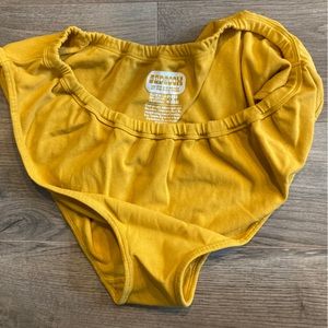 [SET] 2 NWOT Big Bud Press Hi-Cut Underwear, 3XL, mustard yellow and bright red